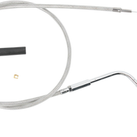 0651-0099 - DRAG SPECIALTIES Idle Cable - 30-3/4" - Braided 5342500B