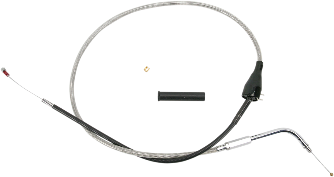 0651-0371 - DRAG SPECIALTIES Idle Cable - 30" - Braided 5343600B