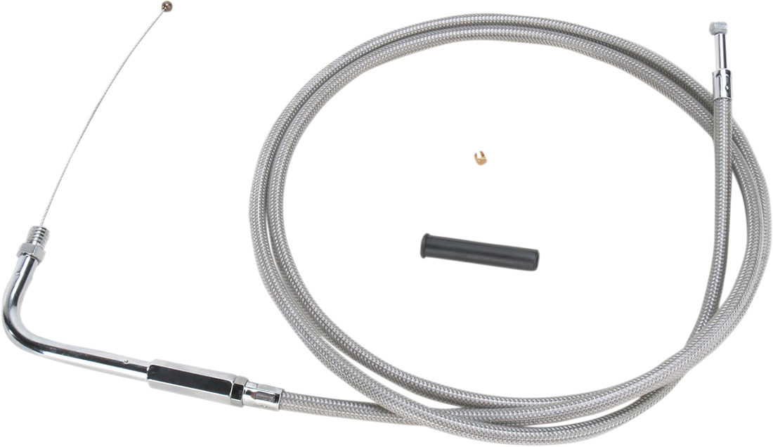 0651-0701 - DRAG SPECIALTIES Throttle Cable - 54" - Braided 5331154B