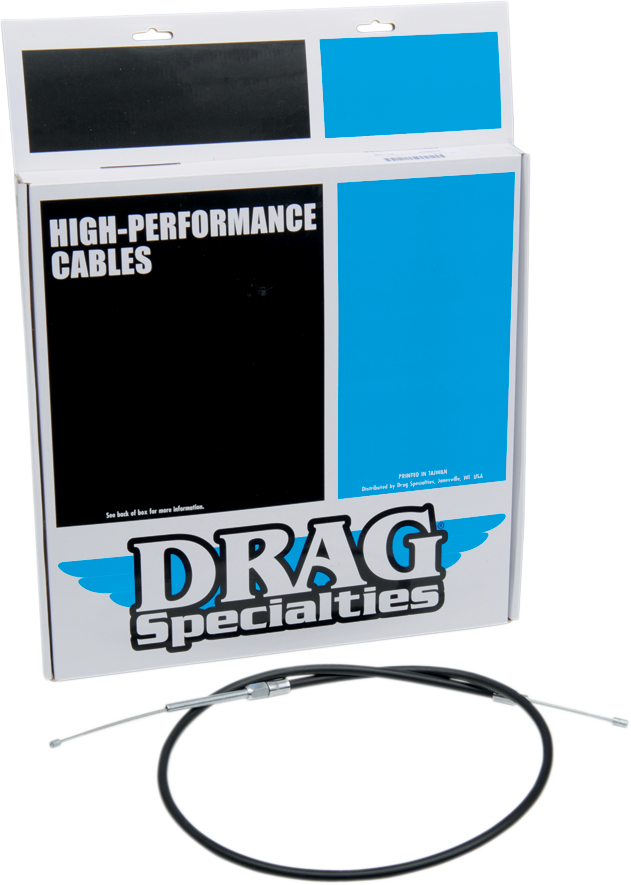 0652-1394 - DRAG SPECIALTIES High-Efficiency Black Vinyl Clutch Cable - 47-1/16" 4320600HE