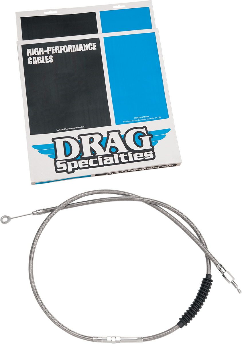 0652-1450 - DRAG SPECIALTIES High-Efficiency Braided Stainless Steel Clutch Cable - 53-1/16" 5320606HE