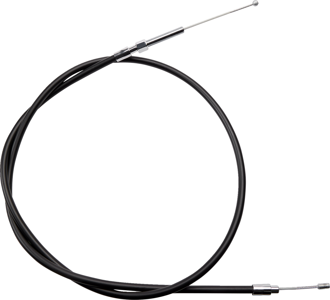 0652-1539 - DRAG SPECIALTIES High-Efficiency Black Vinyl Clutch Cable - 58" 4320258HE