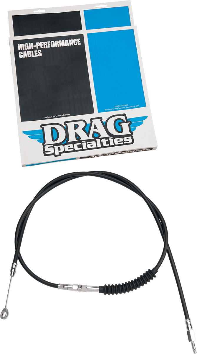 0652-1543 - DRAG SPECIALTIES High-Efficiency Black Vinyl Clutch Cable - 55" 4320655HE