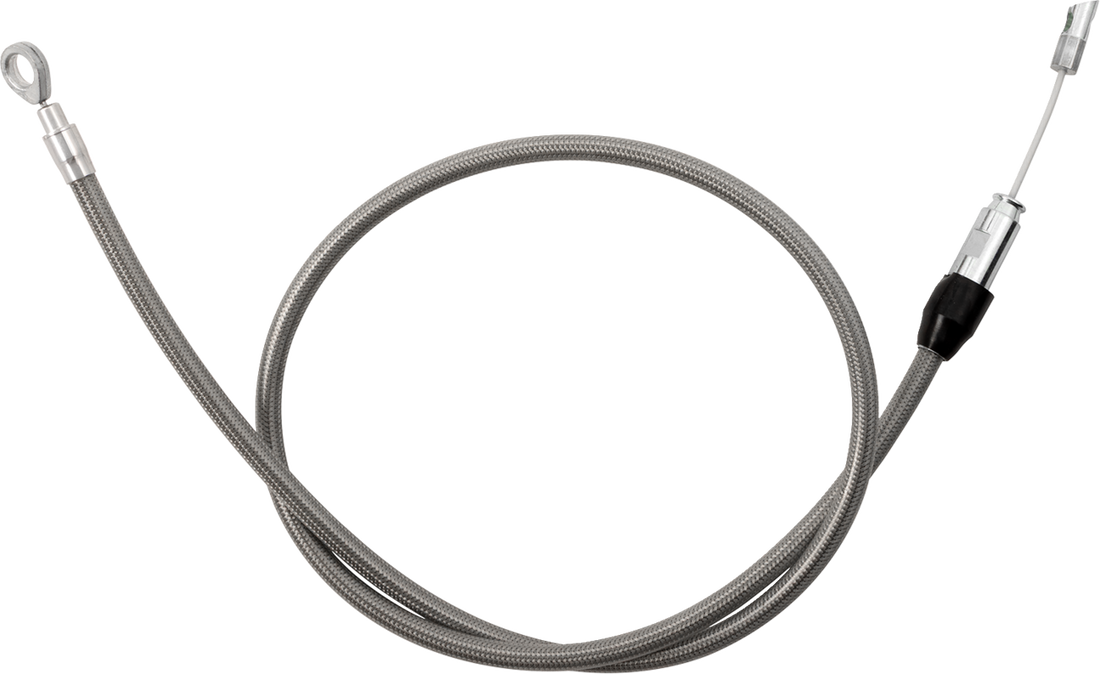 0652-2843 - DRAG SPECIALTIES Clutch Cable - Upper - 48" - Stainless Steel 5323414HE