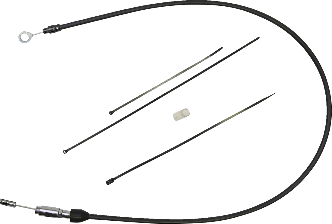 0652-2884 - DRAG SPECIALTIES Clutch Cable - Upper - 54" - Black/Black 6323420HE