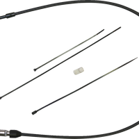 0652-2886 - DRAG SPECIALTIES Clutch Cable - Upper - Bent Tube - 39" - Black/Black 6323500HE