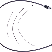 0652-3216 - DRAG SPECIALTIES Quick Connect Clutch Cable - Upper - 52" - Black/Black 6323808HE