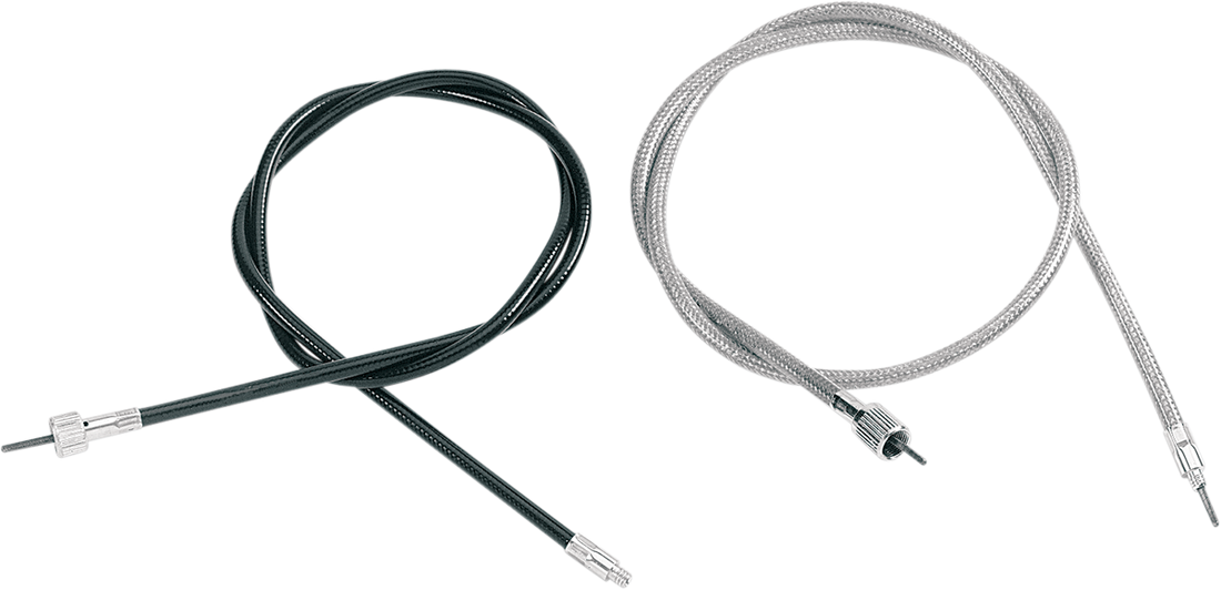 0655-0054 - DRAG SPECIALTIES Front-Wheel Drive Speedometer Cable - 35" - Braided 5391300B
