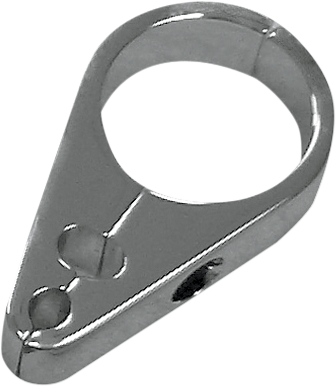 0658-0043 - DRAG SPECIALTIES Cable Clamp - Clutch - 1" - Chrome 0658-0043