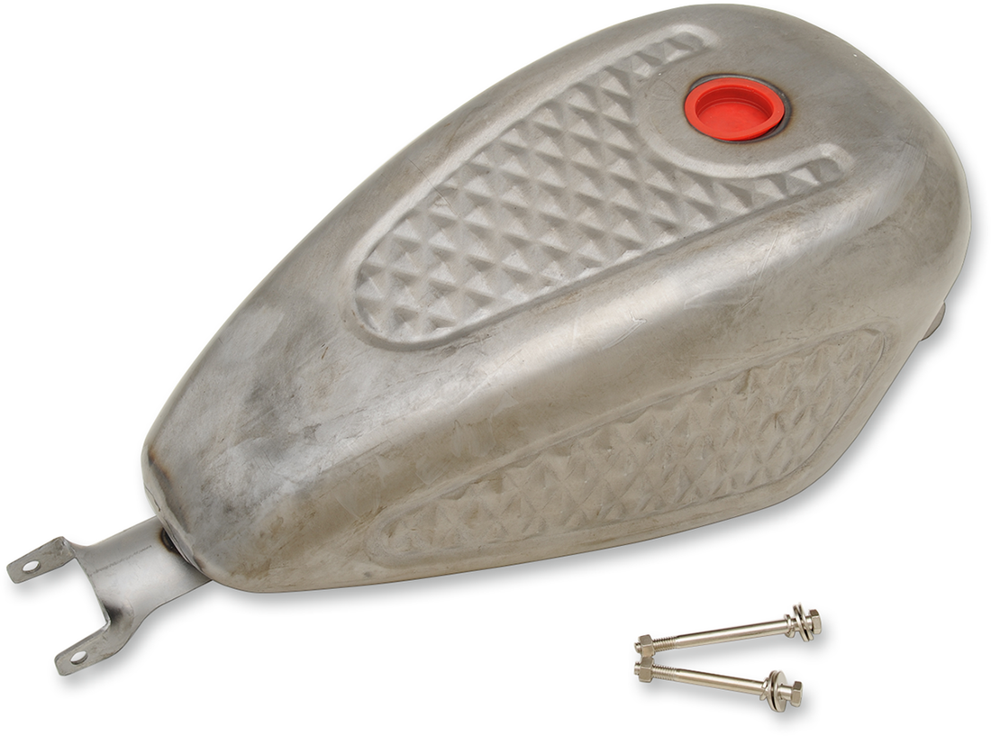 0701-0836 - DRAG SPECIALTIES Diamond Style Gas Tank - 3 Gallons 63584D