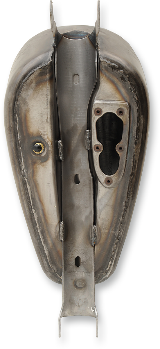 0701-0837 - DRAG SPECIALTIES Diamond Style Custom Gas Tank - 3 Gallons 63585D