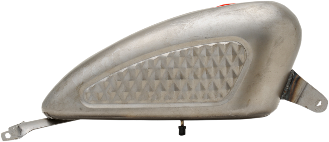 0701-0837 - DRAG SPECIALTIES Diamond Style Custom Gas Tank - 3 Gallons 63585D