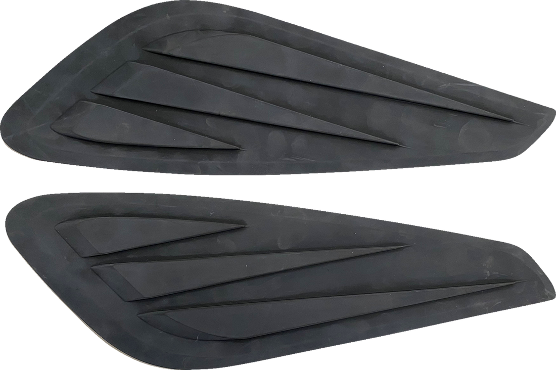 0701-0973 - DRAG SPECIALTIES Gas Tank Knee Pads - Pan-America T22-0064