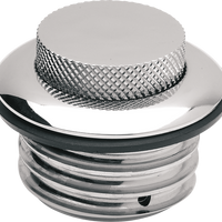 0703-0290 - DRAG SPECIALTIES Gas Cap - Non-Vented Pop-Up - Chrome 03-0328-B1