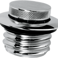 0703-0292 - DRAG SPECIALTIES Gas Cap - Non-Vented Pop-Up - Chrome 03-0329-B1