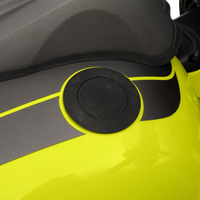 0703-0460 - DRAG SPECIALTIES Gas Cap - Vented Pop-Up - Black T03-0339B-A