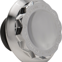 0703-0858 - ARLEN NESS Gas Cap - 12 Point - Chrome 701-011