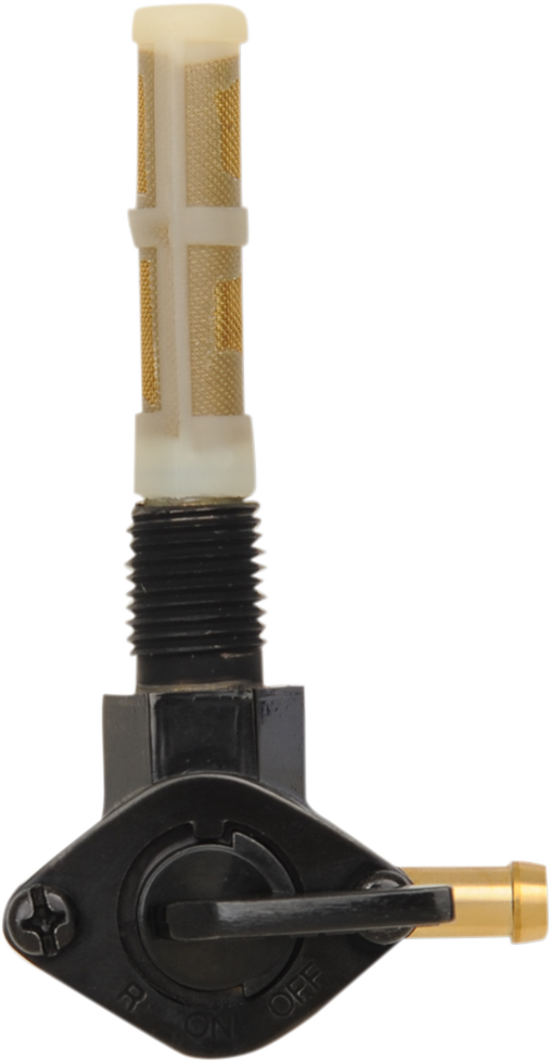 0705-0305 - DRAG SPECIALTIES 90 Degree Petcock - Black - 1/4" NPT T03-0075RB