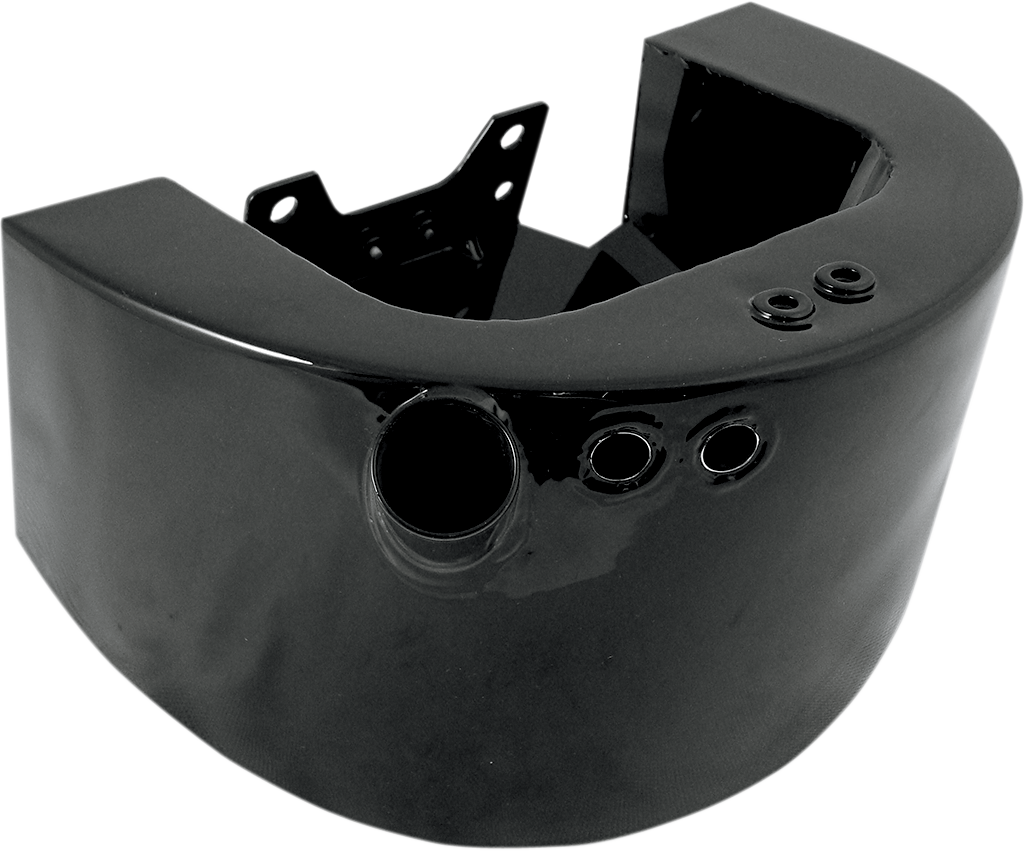 0710-0161 - DRAG SPECIALTIES Oil Tank - Black - Softail 76366B