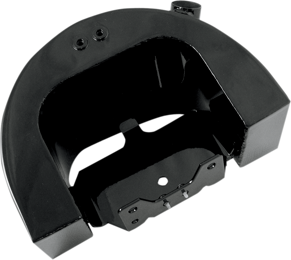 0710-0161 - DRAG SPECIALTIES Oil Tank - Black - Softail 76366B