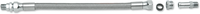 0711-0047 - DRAG SPECIALTIES Oil Line with Fittings - Stainless Steel - 12" 612