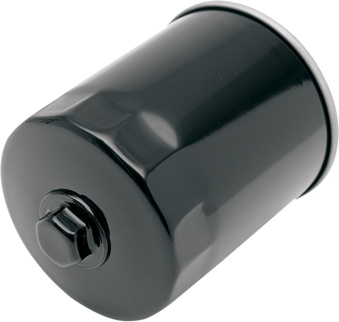 0712-0019 - DRAG SPECIALTIES Oil Filter with Nut - Black 14-0003BK-BX18