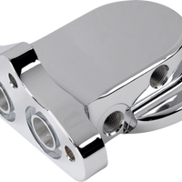 0712-0312 - S&S CYCLE Oil Filter Mount - Chrome 106-3884