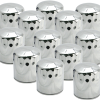 0712-0495 - S&S CYCLE Oil Filter - Chrome - 12-Pack 310-0242
