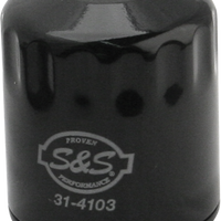 0712-0540 - S&S CYCLE Oil Filter - Black 31-4103A