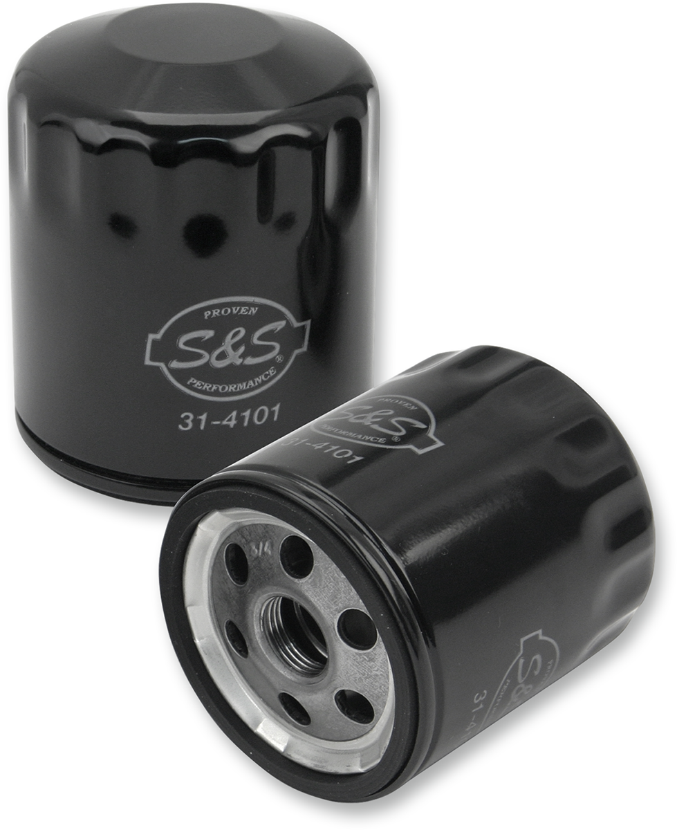 0712-0540 - S&S CYCLE Oil Filter - Black 31-4103A
