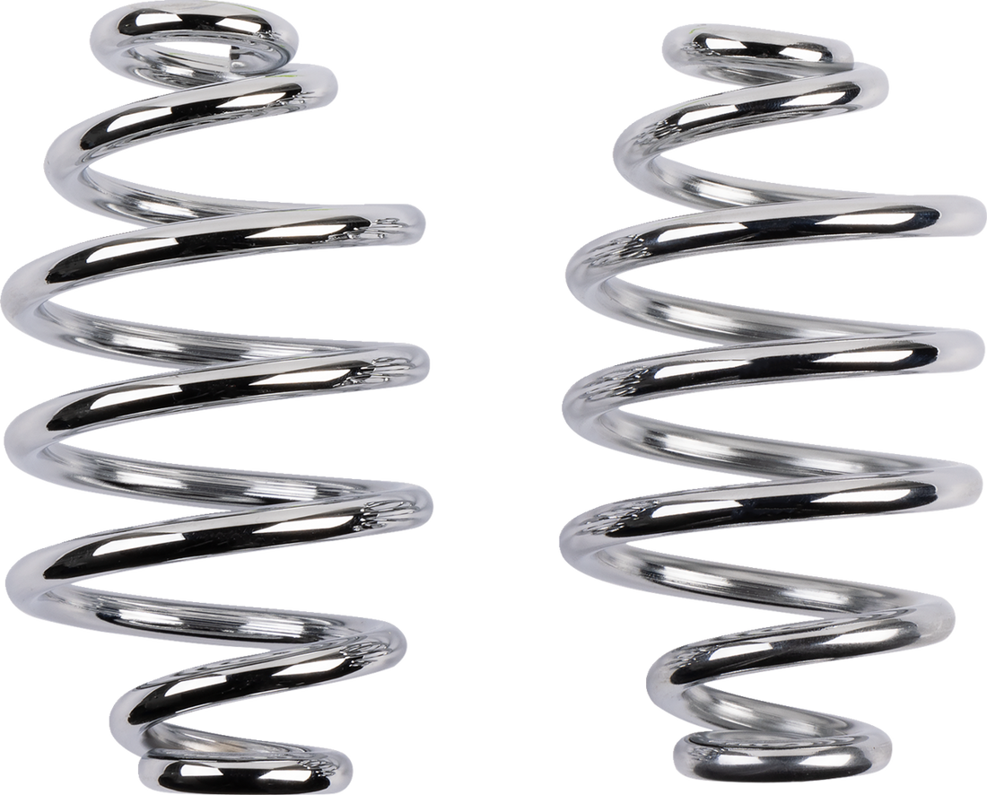 0820-0238 - DRAG SPECIALTIES Seat Springs - Chrome - 4" 63921A