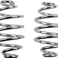 0820-0238 - DRAG SPECIALTIES Seat Springs - Chrome - 4" 63921A
