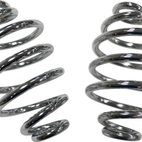 0820-0238 - DRAG SPECIALTIES Seat Springs - Chrome - 4" 63921A