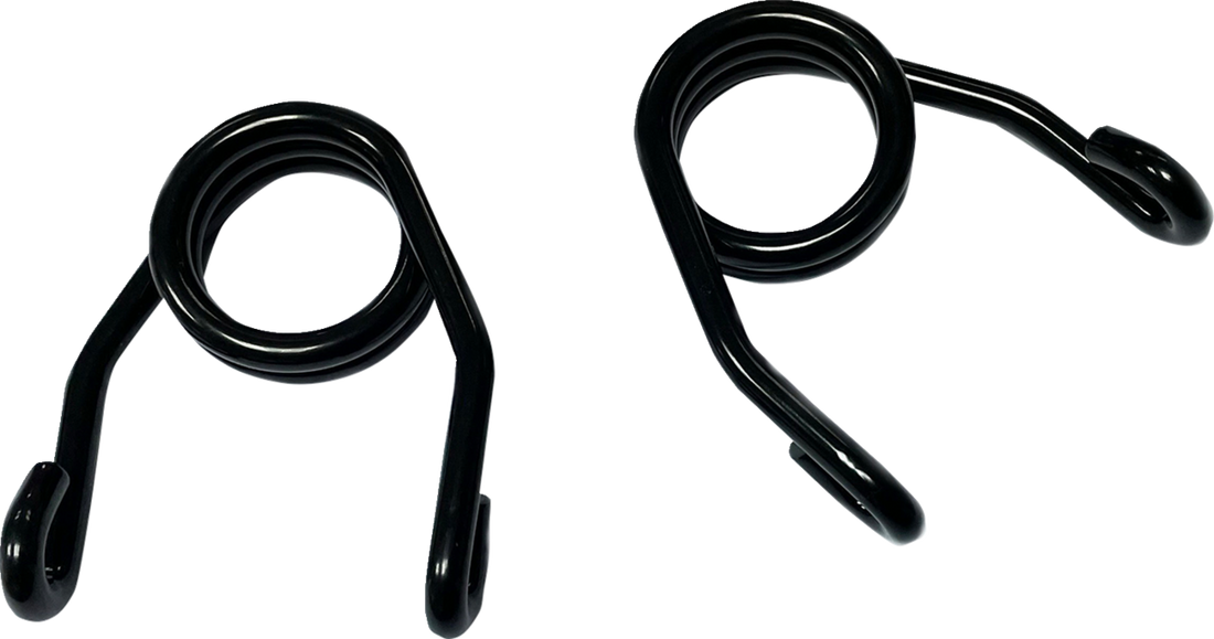 0820-0240 - DRAG SPECIALTIES Torsion Seat Springs - Black - 3" 098021