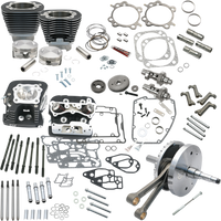 0903-0951 - S&S CYCLE Hot Set-Up Kit - 124" - Black 900-0568
