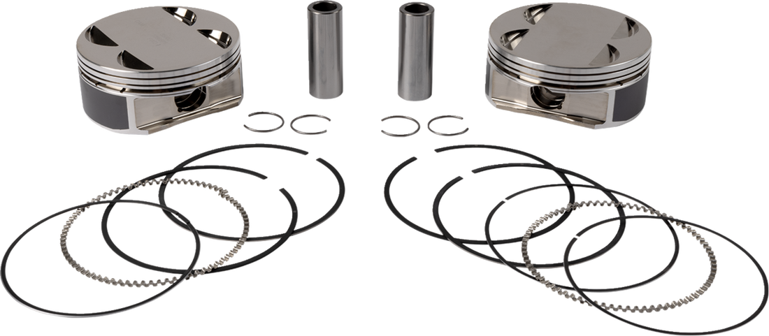0910-6522 - S&S CYCLE Big Bore Piston Kit - 128" - +.010 - M8 920-0142