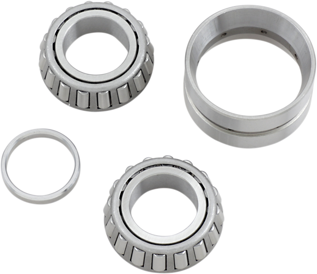 0924-0595 - EASTERN MOTORCYCLE PARTS Left Main Bearing Sprocket Shaft - Timken - '54-'76 Sportster and KH 45-0215