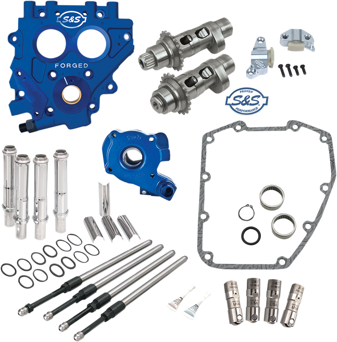 0925-1109 - S&S CYCLE Cam with Plate - 551 Series - Easy Start 330-0544