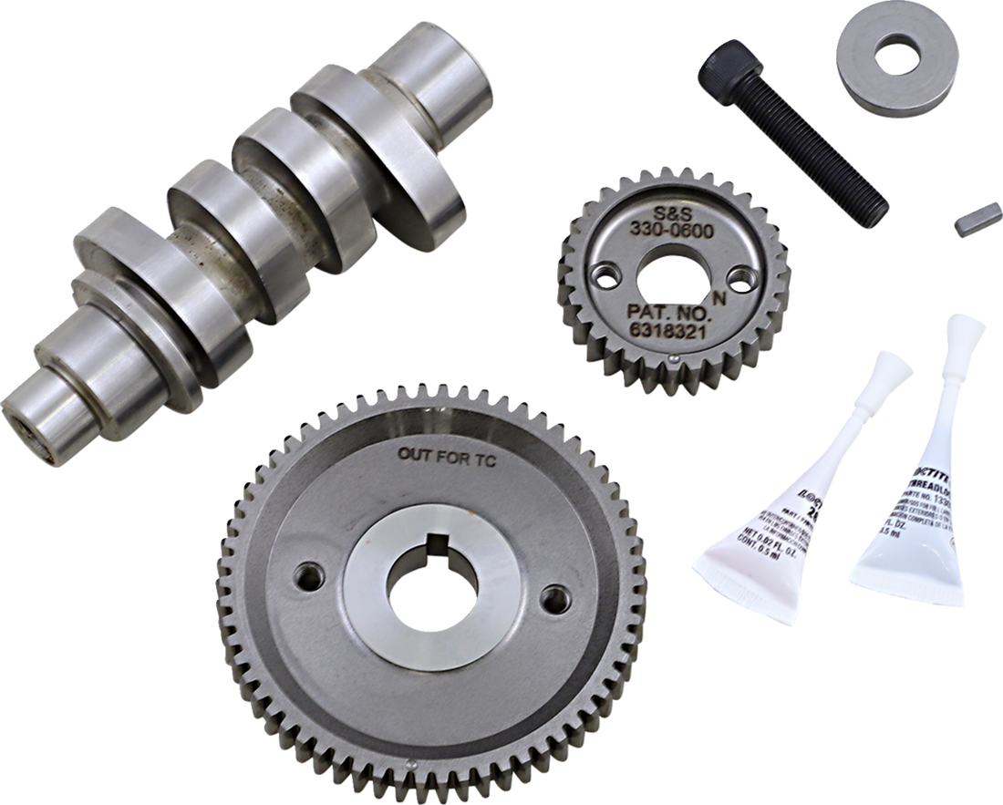 0925-1342 - S&S CYCLE Camshaft - 590G - Gear Drive - M8 330-0732