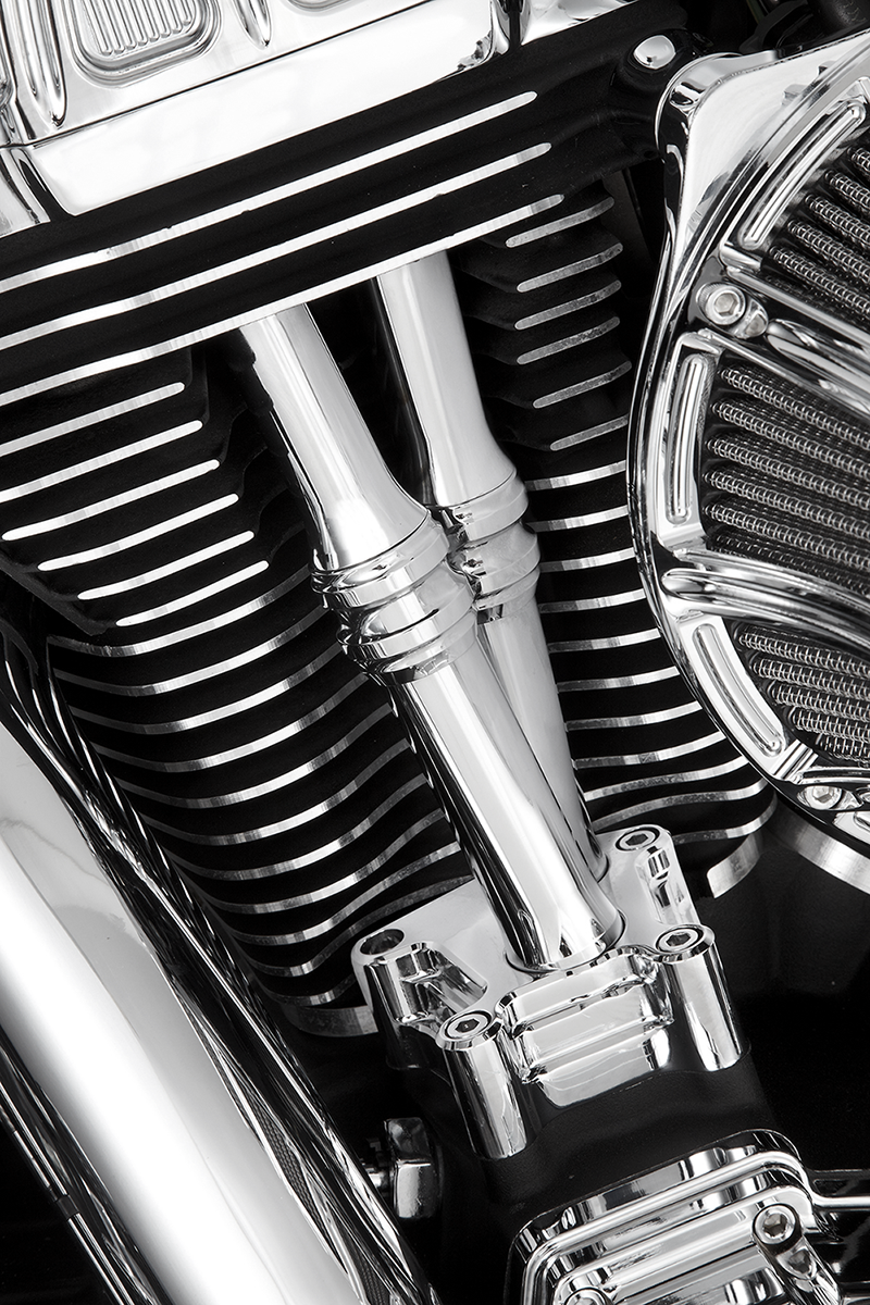0928-0047 - ARLEN NESS 10 Gauge Pushrod Cover - Chrome 03-632