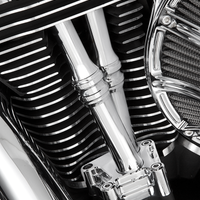 0928-0047 - ARLEN NESS 10 Gauge Pushrod Cover - Chrome 03-632