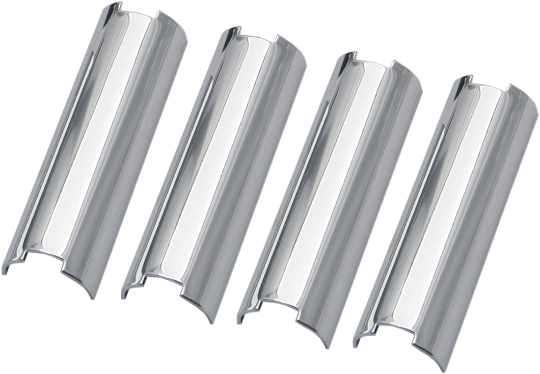 0928-0094 - S&S CYCLE Pushrod Cover Keeper Set - Chrome - 2.400" 93-4070