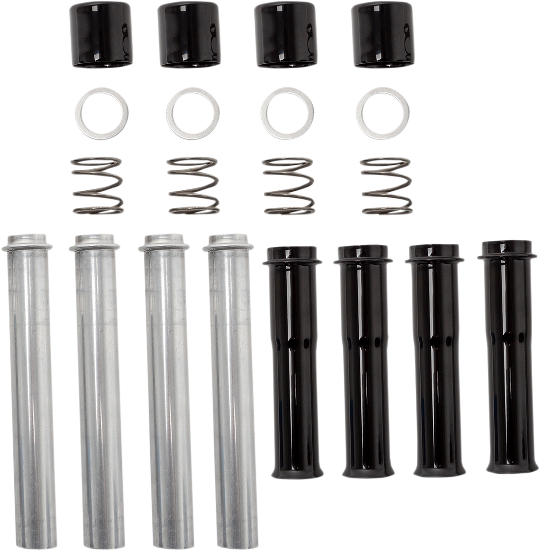 0928-0100 - S&S CYCLE Pushrod Tubes - Black 930-0124