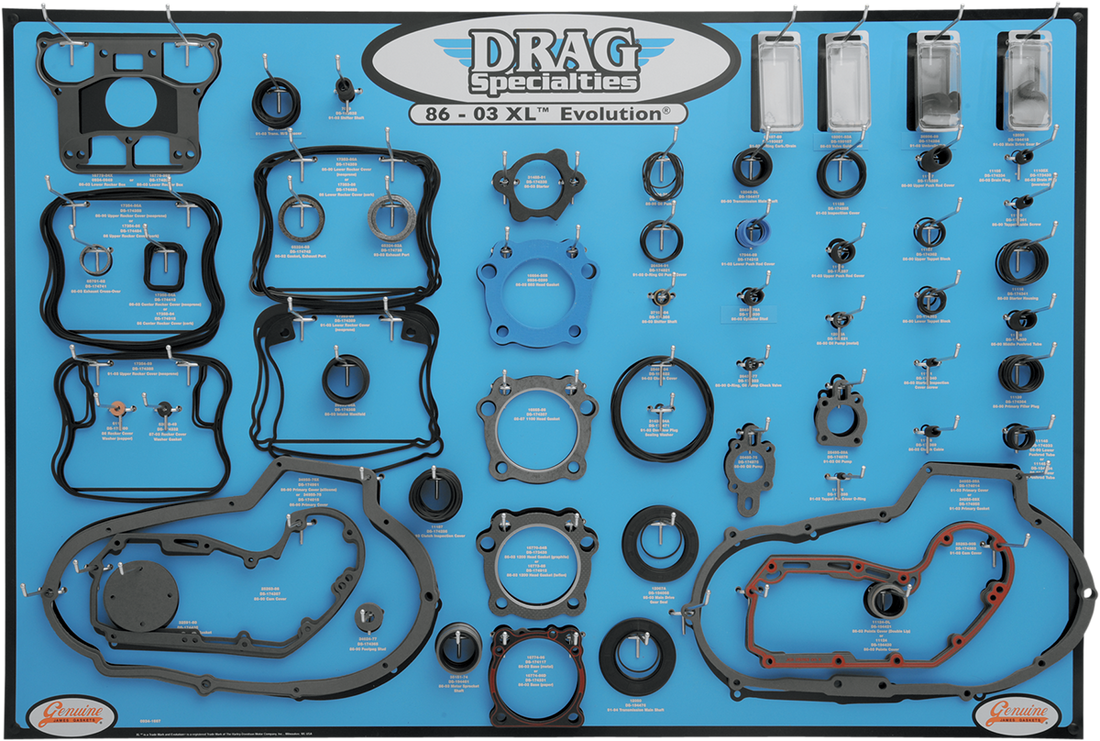 0934-1667 - DRAG SPECIALTIES Gasket Board - XL/EVO 0934-1667
