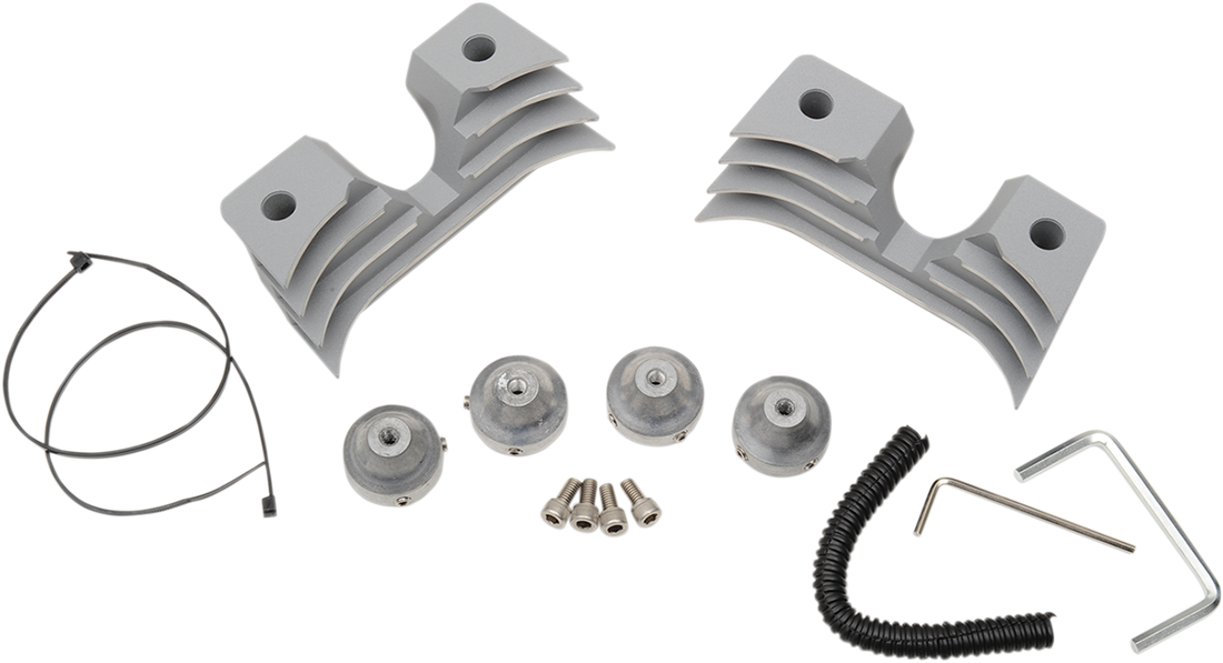0940-1316 - DRAG SPECIALTIES Spark Plug Cover - Silver - Sportster 63425