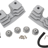 0940-1316 - DRAG SPECIALTIES Spark Plug Cover - Silver - Sportster 63425