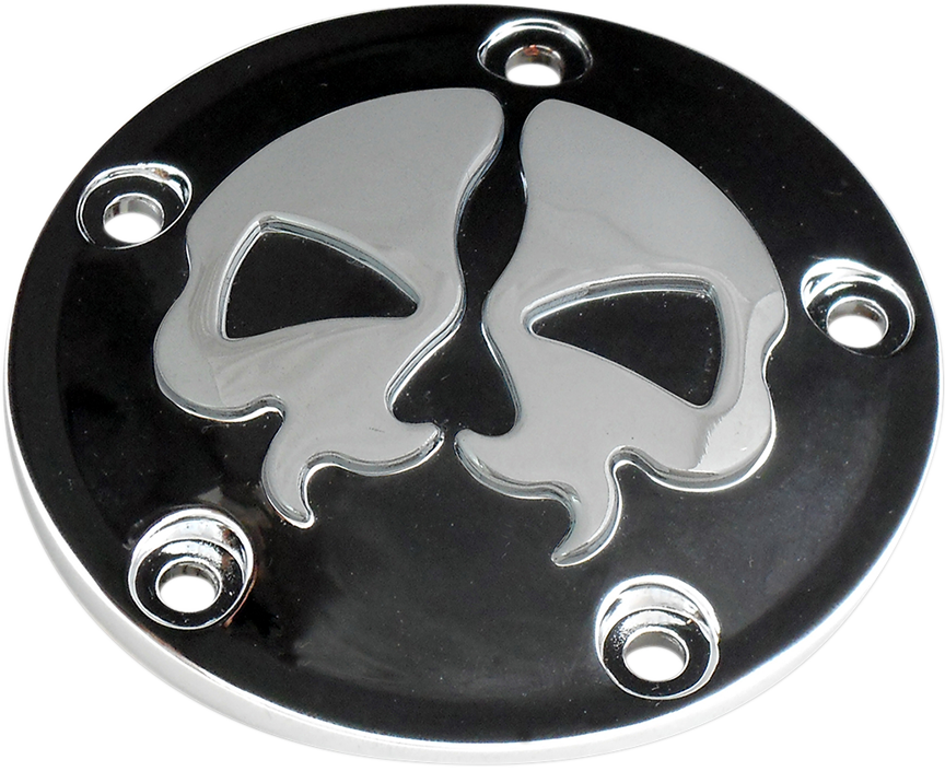 0940-1613 - DRAG SPECIALTIES Points Cover - Black 78040B