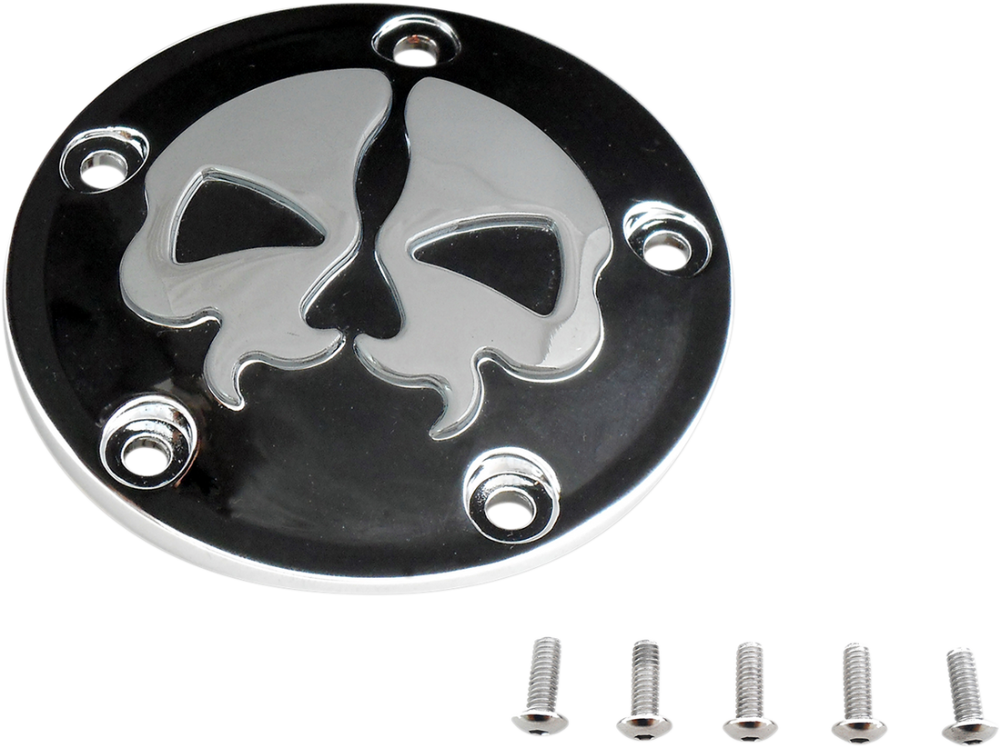 0940-1613 - DRAG SPECIALTIES Points Cover - Black 78040B