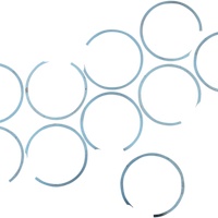 0950-0222 - EASTERN MOTORCYCLE PARTS Main Bearing Retention Ring A-35114-02