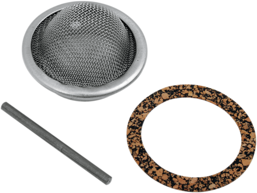 0950-0362 - EASTERN MOTORCYCLE PARTS Strainer with Gasket Kit A-24975-KIT